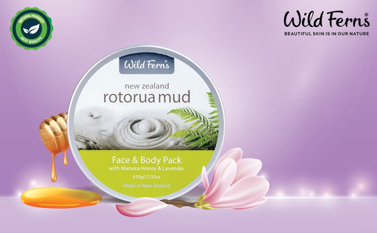 Rotorua Mud Face & Body Pack with Manuka Honey & Lavender